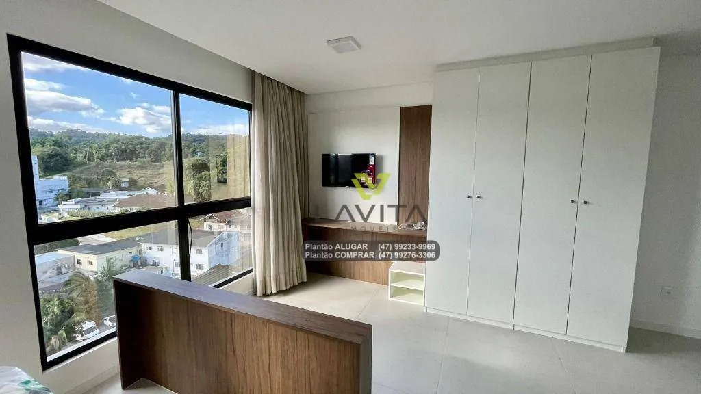 Apartamento com 1 dormitório para alugar, 32 m por R$ 2.238,11/mês - Garcia - Blumenau/SC — foto 7