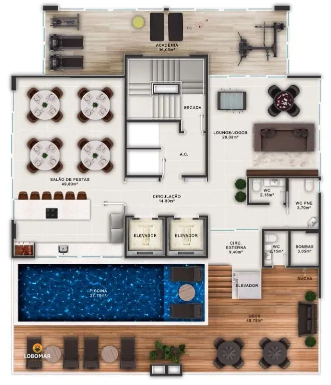 Apartamento com 3 dormitórios à venda, 120 m Centro - Balneário Piçarras/SC — foto 4