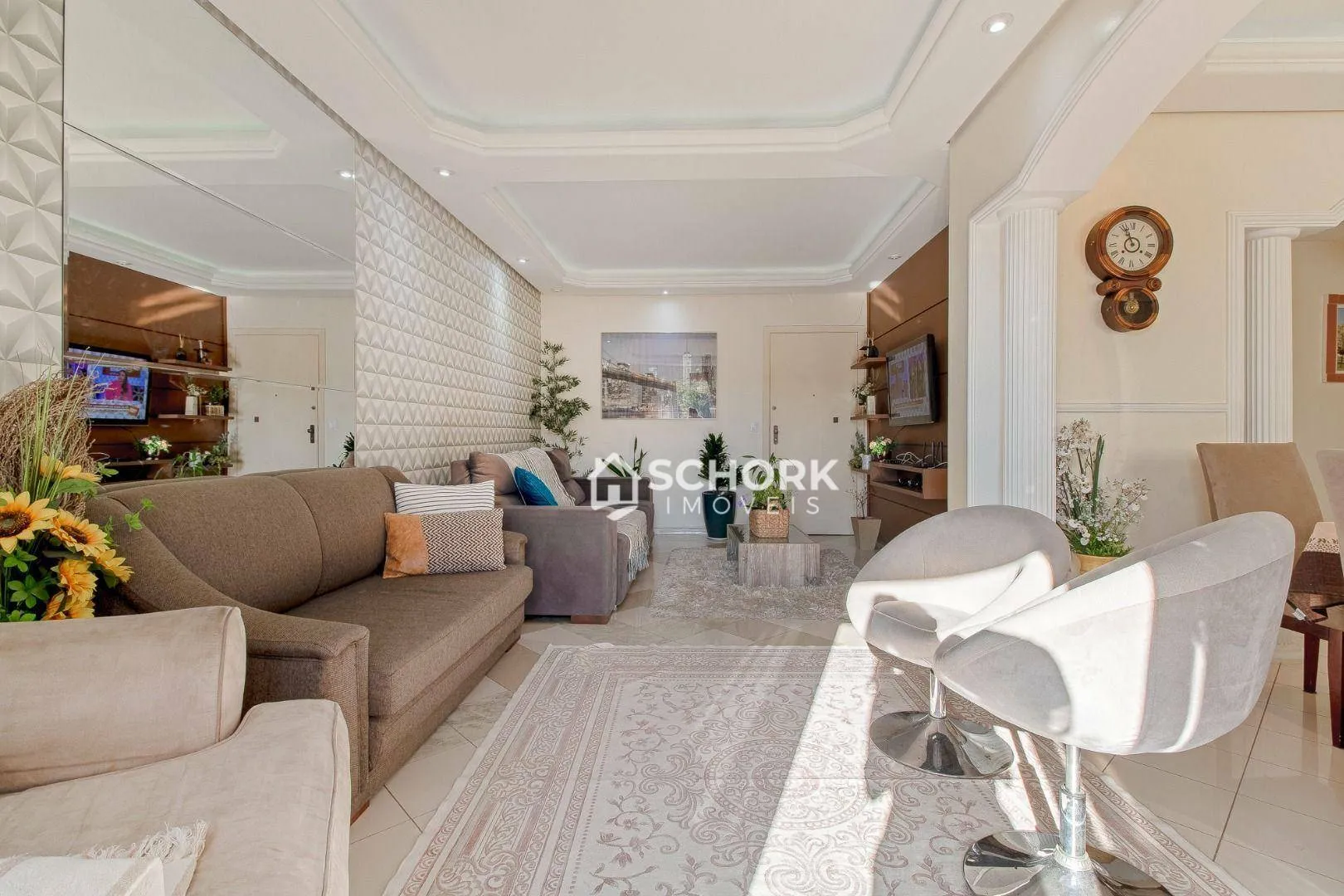 Apartamento com 2 dormitórios à venda, 136 m por R$ 850.000 - Vila Formosa - Blumenau/SC -Edifício Linderhof — foto 3