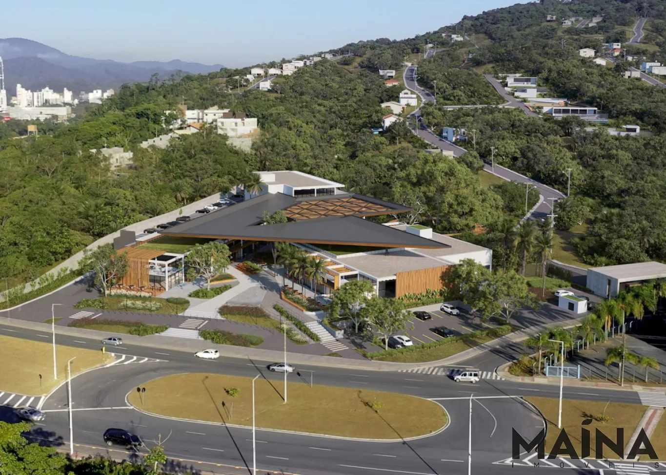 Blumenau pertence ao futuro e o seu futuro pertence a você! Conheça o Loteamento Ponta Vila um espaço urbano em meio à natureza, a apenas 2 min do Centro no bairro Ponta Aguda! — foto 3