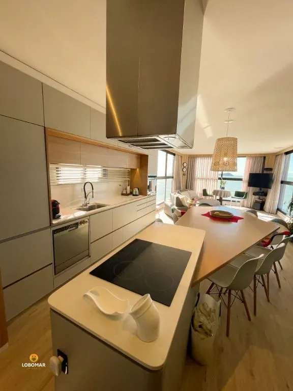Apartamento frente mar, mobiliado, com 3 dormitórios - Centro - Balneário Piçarr — foto 4