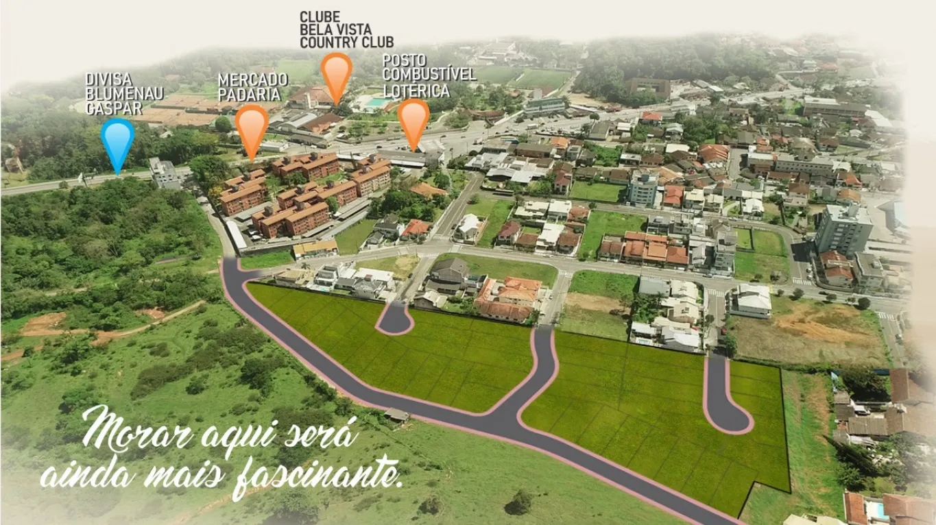 Loteamento São Francisco II no Bairro Bela Vista em Gaspar Santa Catarina. - foto 1