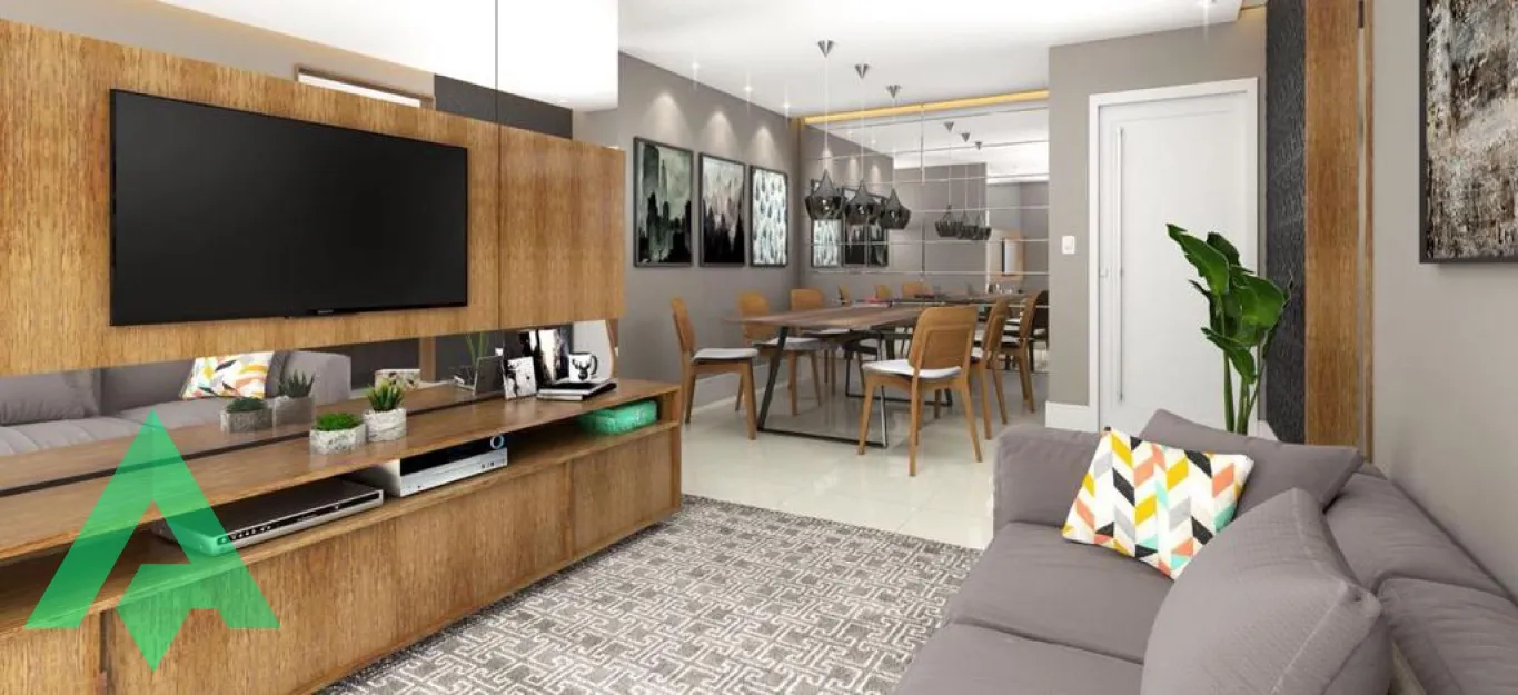 Apartamento 2 dormitórios à venda por R$ 990.00,00 - Bairro Meia Praia - Navegantes/SC — foto 2
