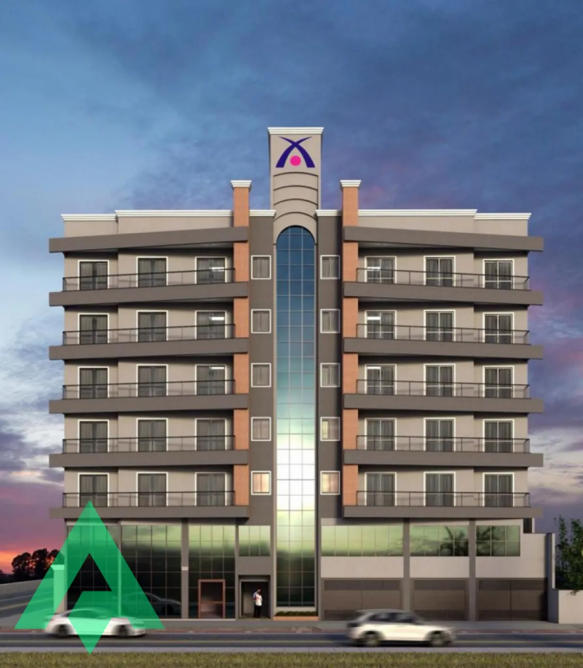 Apartamento 3 suítes à venda por R$1.290,000,00 - Bairro Meia Praia - Navegantes/SC - foto 1