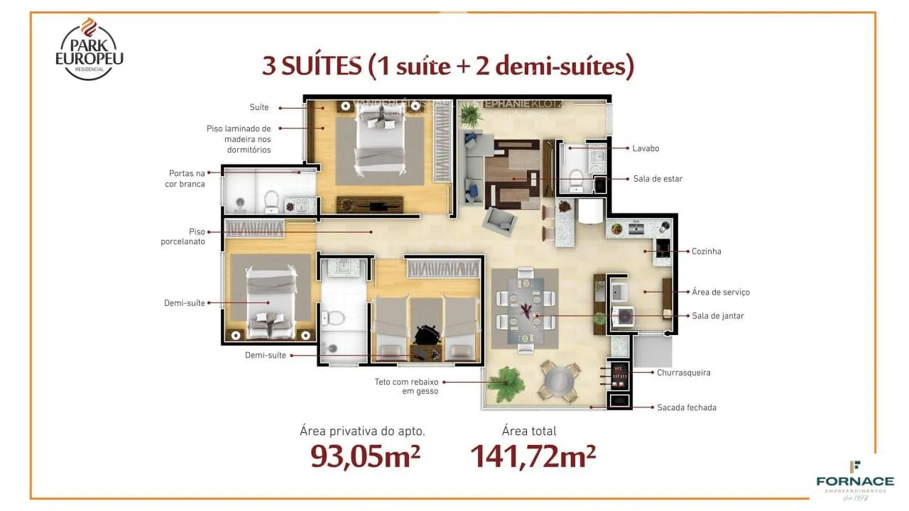 APARTAMENTO, Dos Estados, Timbó - SC — foto 3