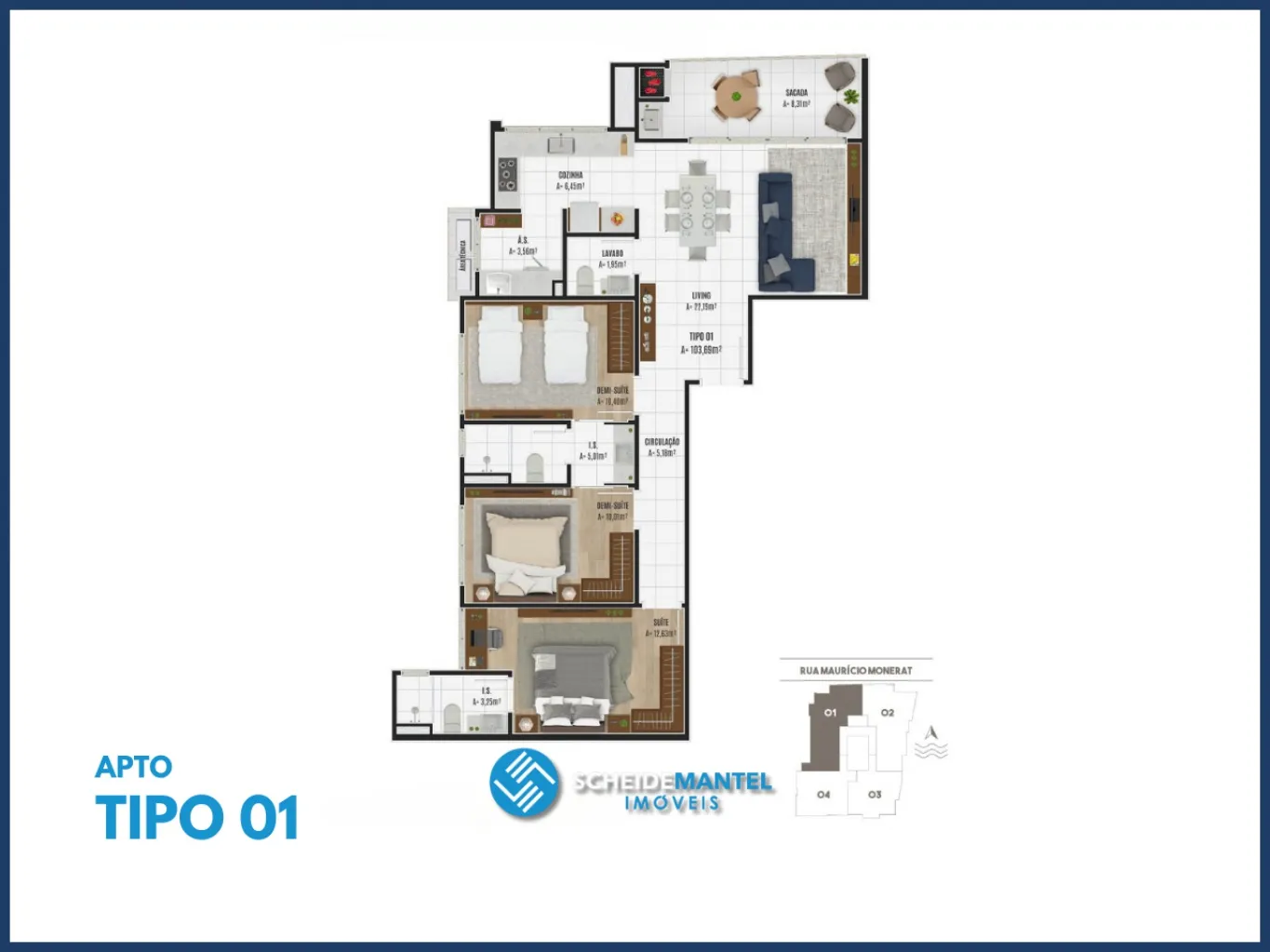 APARTAMENTO NO GRAVATÁ - NAVEGANTES/SC — foto 3