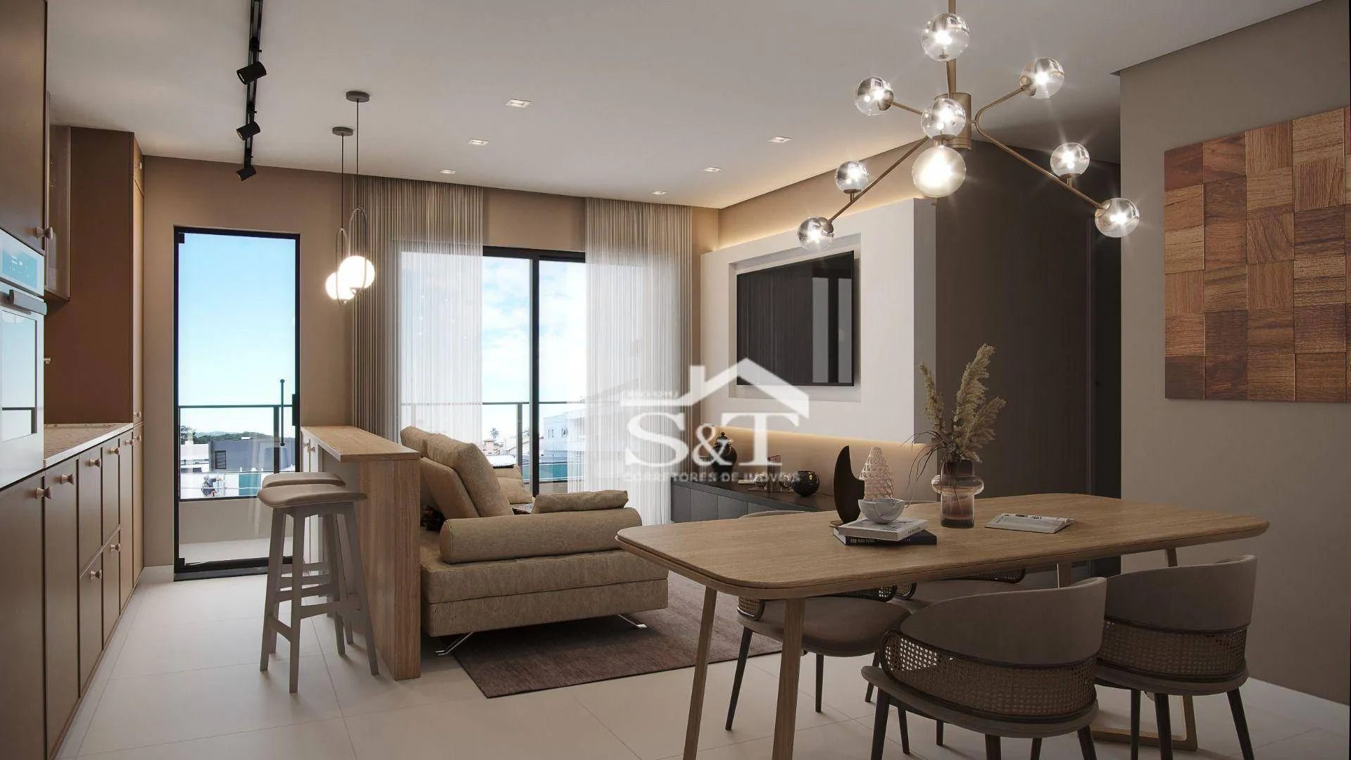 Apartamento Duplex com 2 dormitórios à venda, 92 m por R$ 925.420,08 - Cachoeira do Bom Jesus - Florianópolis/SC — foto 5