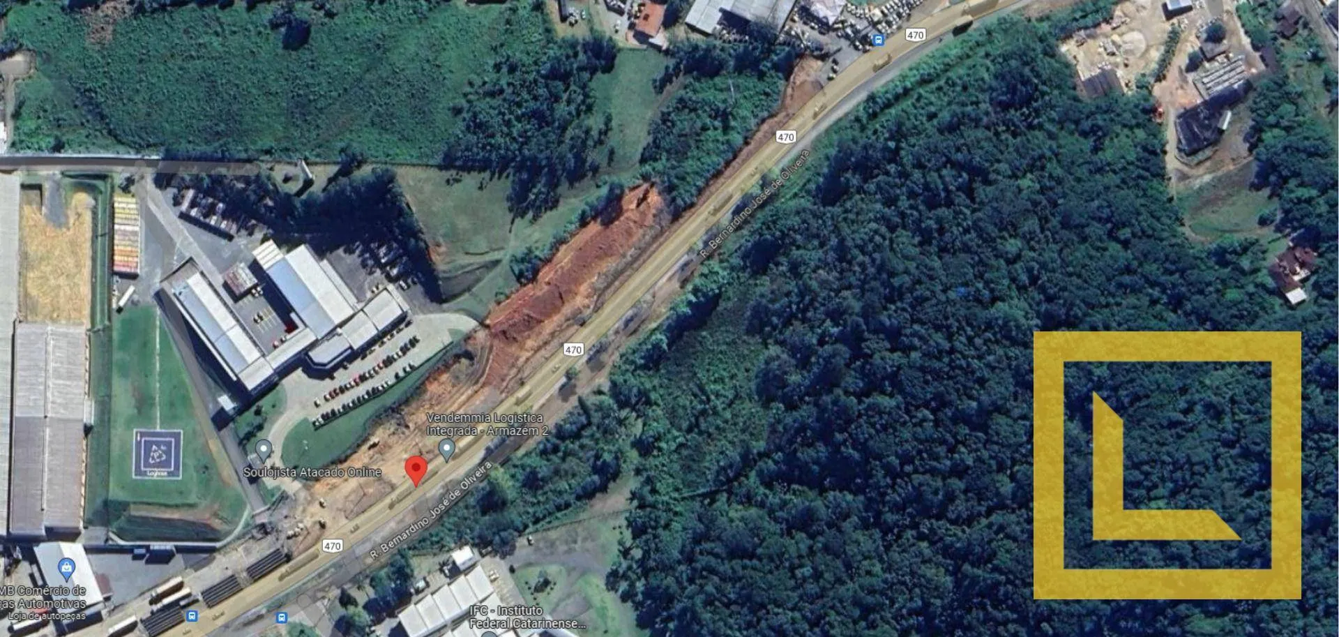 Terreno à venda, 35106 m por R$ 9.500.000,00 - Badenfurt - Blumenau/SC — foto 7