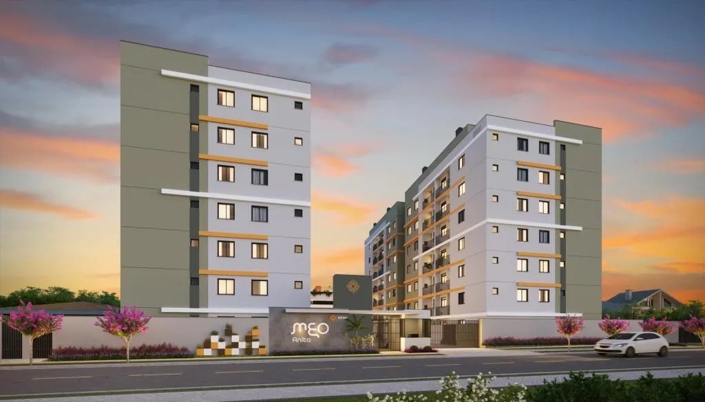 APARTAMENTO no ANITA GARIBALDI com 2 quartos para VENDA, 53 m — foto 3