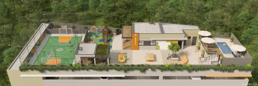 APARTAMENTO no ANITA GARIBALDI com 2 quartos para VENDA, 53 m — foto 4