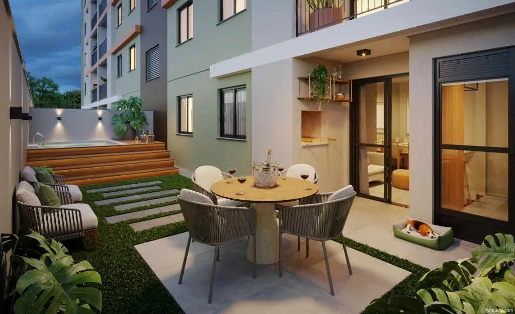 APARTAMENTO no ANITA GARIBALDI com 2 quartos para VENDA, 53 m — foto 6