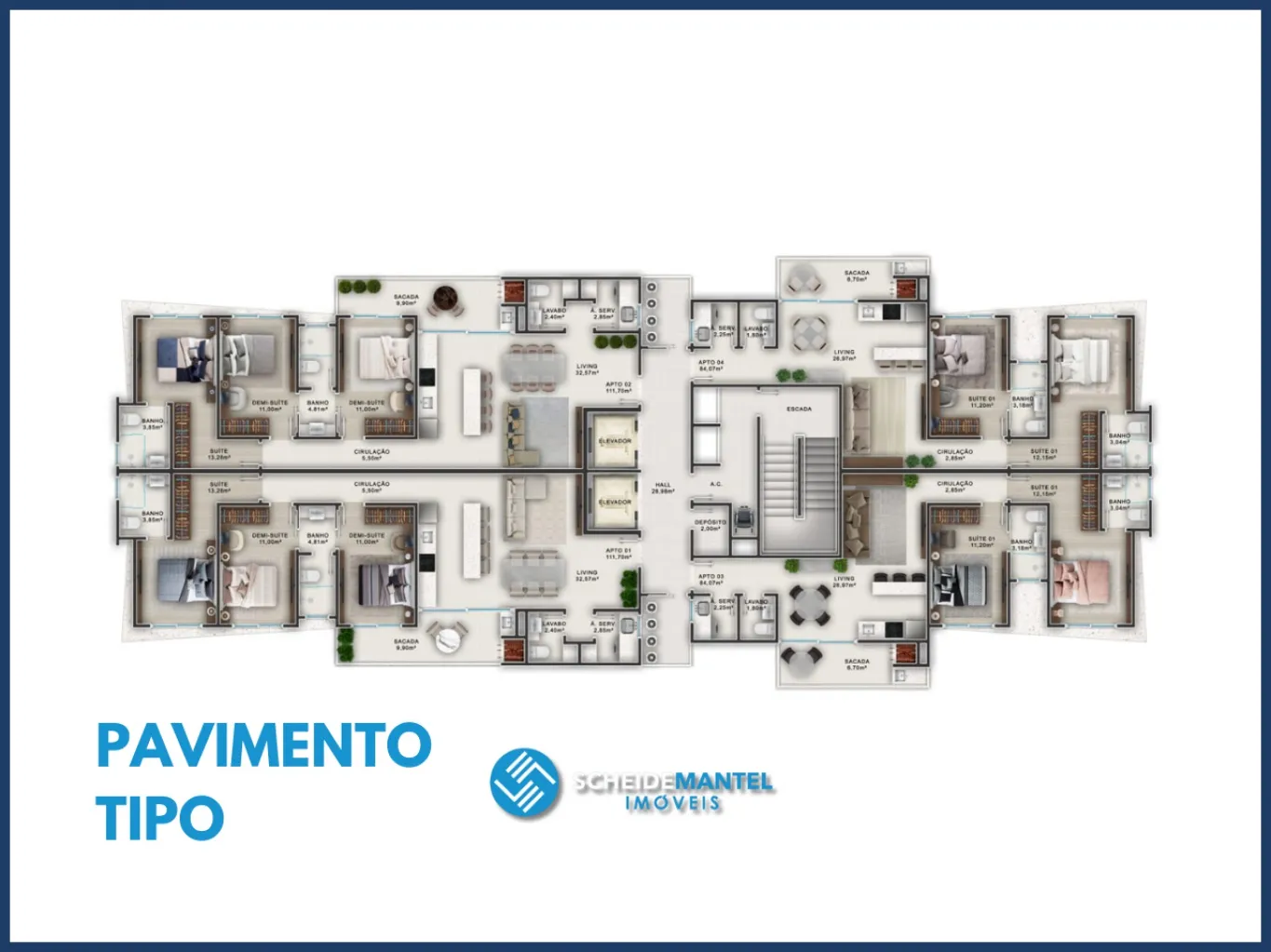 APARTAMENTO NO ITACOLOMI - BALNEÁRIO PIÇARRAS/SC — foto 4