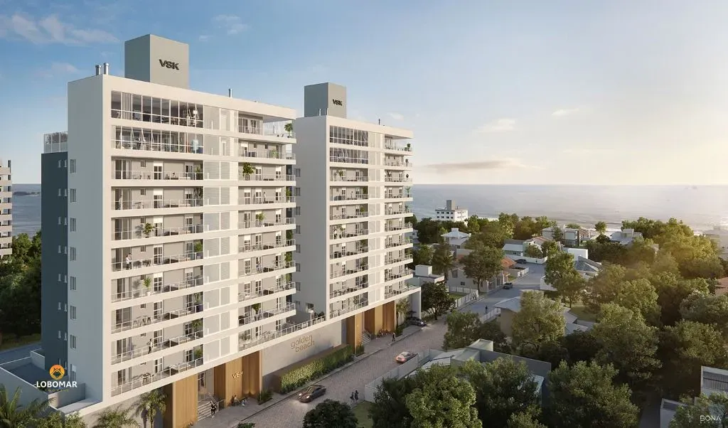 Apartamento à venda, em construção, à apenas 150m do mar - Itacolomi - Balneário - foto 1