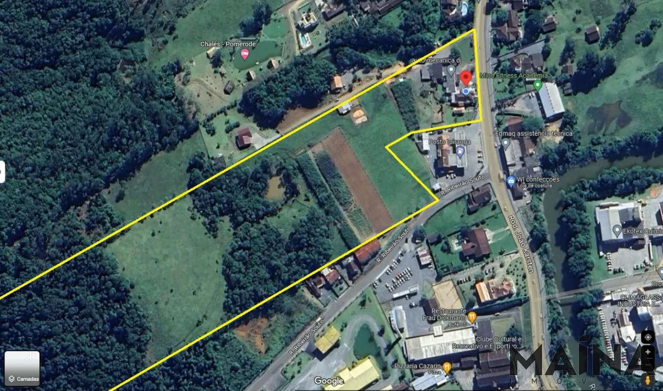 Venda de Terreno Industrial no bairro , Testo central em Pomerode. — foto 2