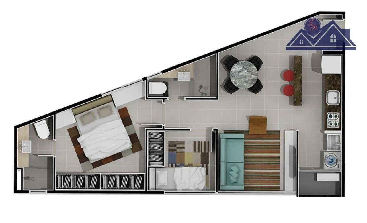 Apartamento com 2 dormitórios à venda, 54 m por R$ 474.384,84 - Itoupava Seca - Blumenau/SC — foto 6