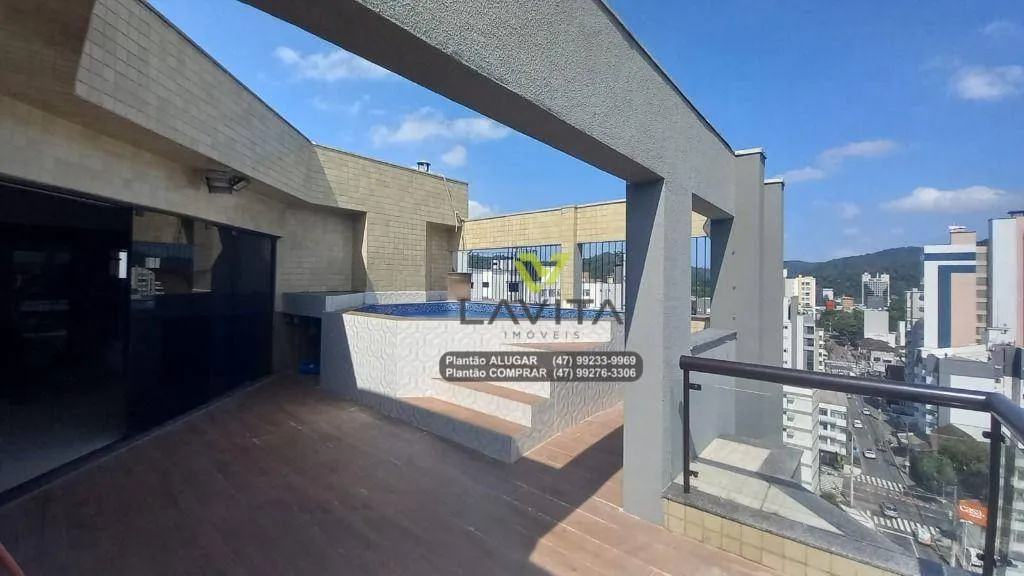 Apartamento com 4 dormitórios, 310 m - venda por R$ 2.200.000,00 ou aluguel por R$ 13.900,00/mês - Jardim Blumenau - Blumenau/SC — foto 2