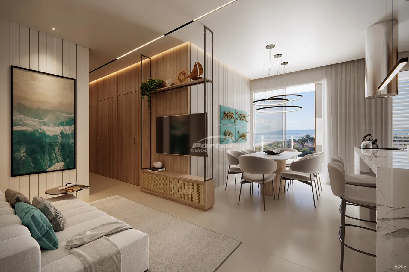 Empreendimento com 2 dormitórios + 1 suíte com jacuzzi privativa, Frente Mar no Itacolomi em Balneário Piçarras! — foto 7