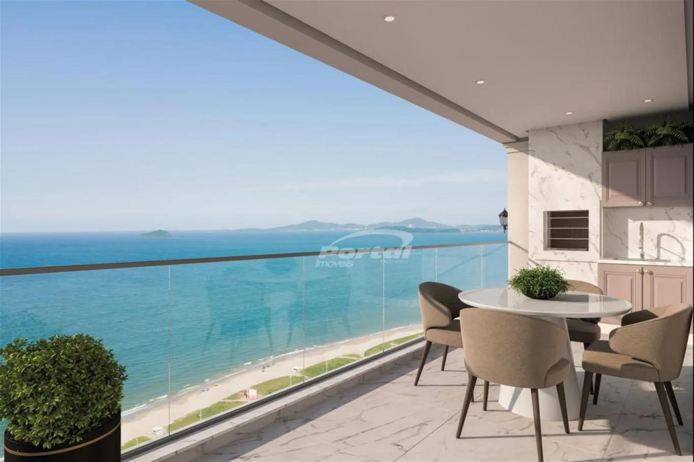 Residencial Jatobá - Apartamento 3 a 4 suítes no bairro Itacolomi em Balneário Piçarras/SC (Cód. 17216) - foto 1