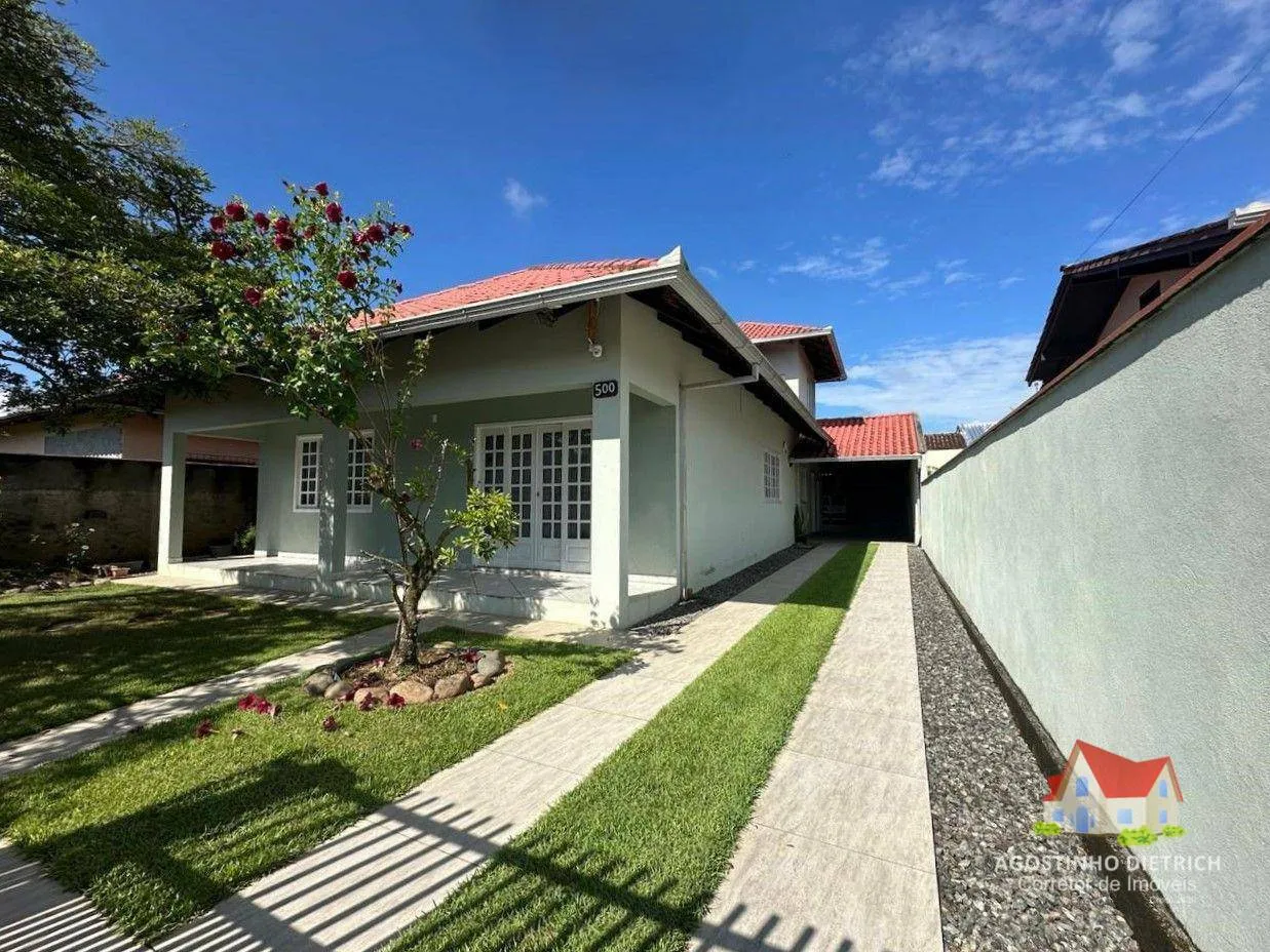 Imperdivel ! Residencia em Alvenaria Averbada C/laje C/228 m2 C/03 Quartos+Area C/Churrasqueira + Placas Solares e Terreno C/362,00m2 No Joao Costa! - foto 1