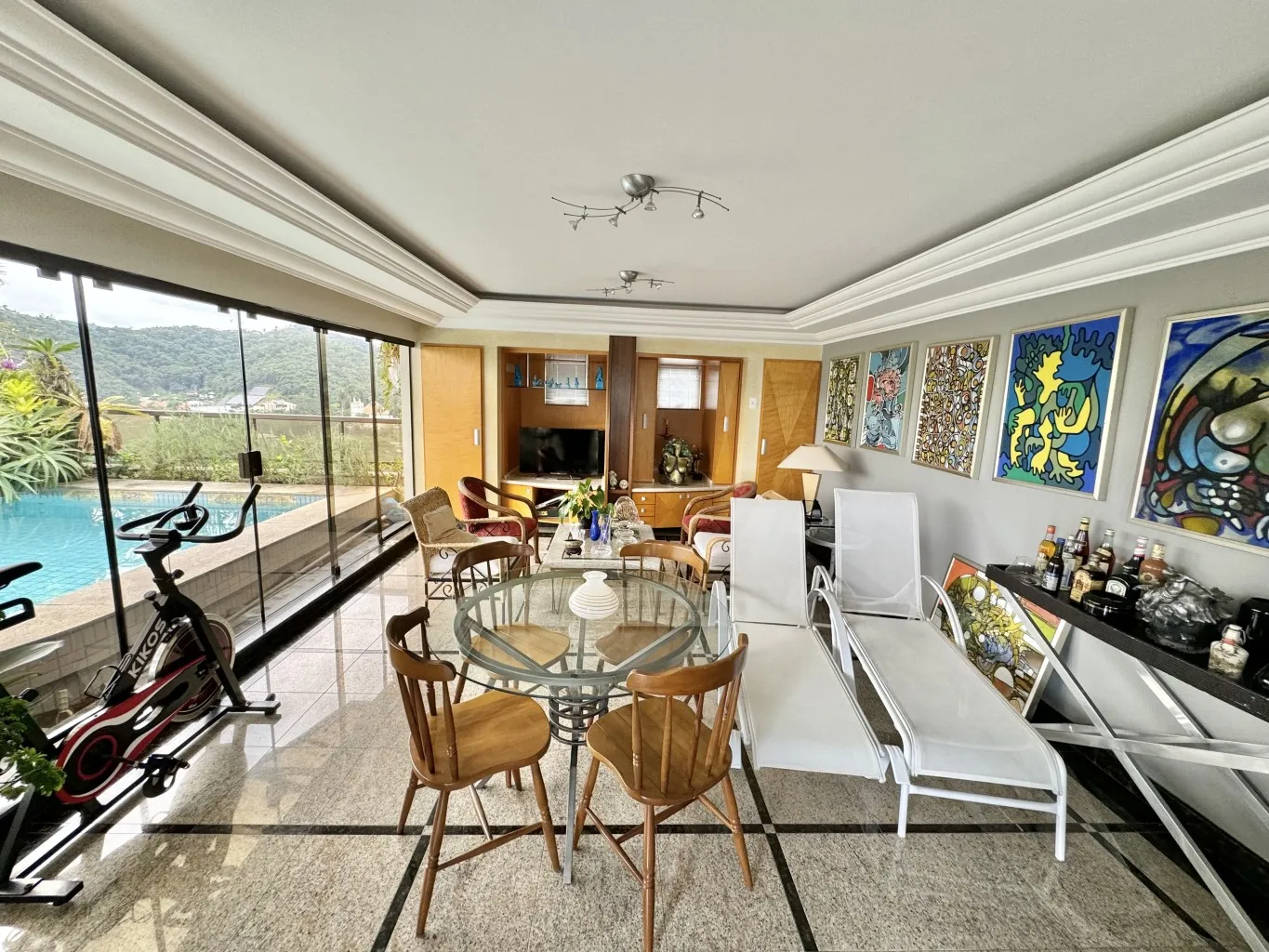 Cobertura Duplex de 03 suítes, com piscina privativa e vista deslumbrante, à venda na Alameda em Blumenau/SC. — foto 2
