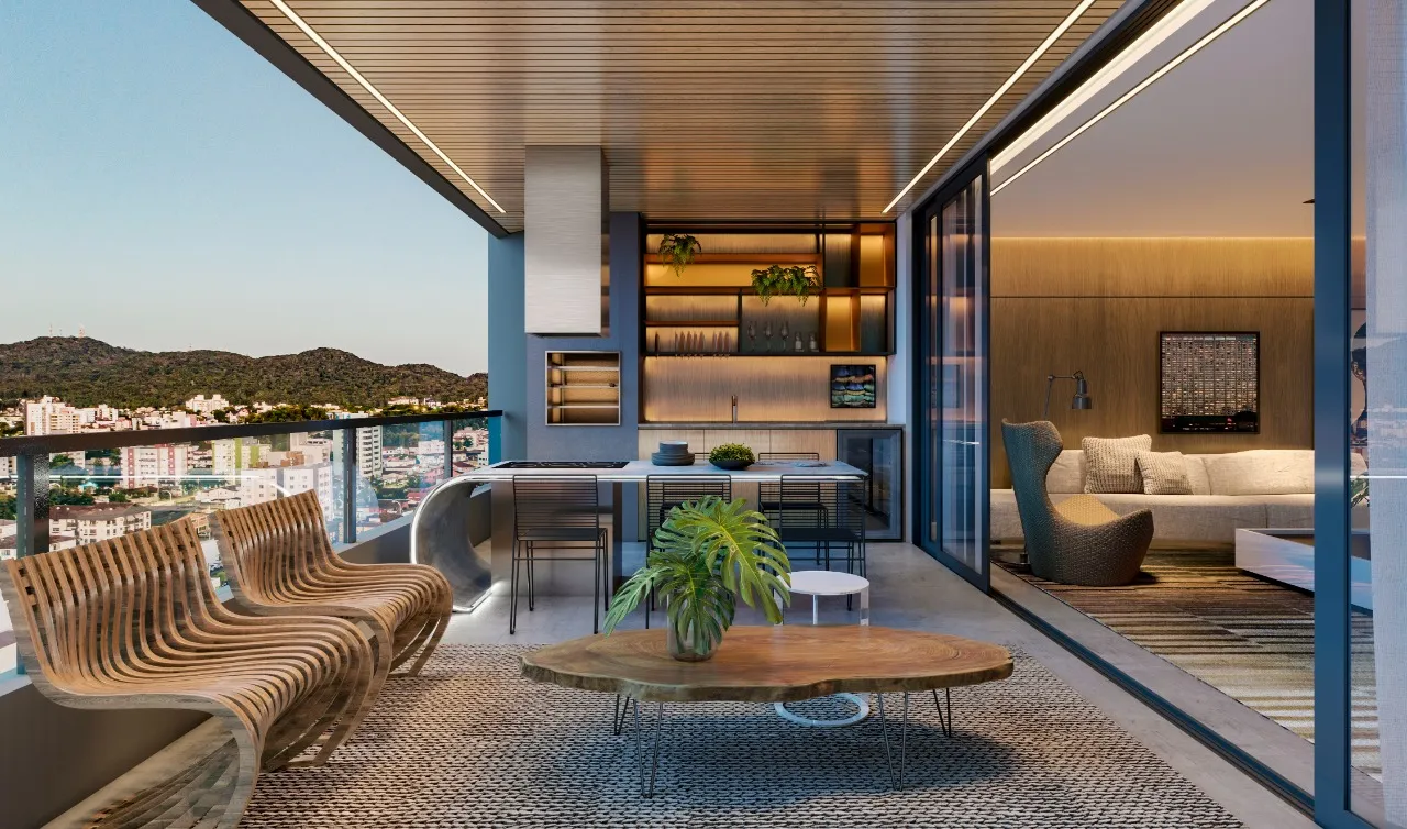 Apartamento com 3 suítes a venda no bairro Santo Antônio, em Joinville a partir de R$2.150.000,00 - foto 1