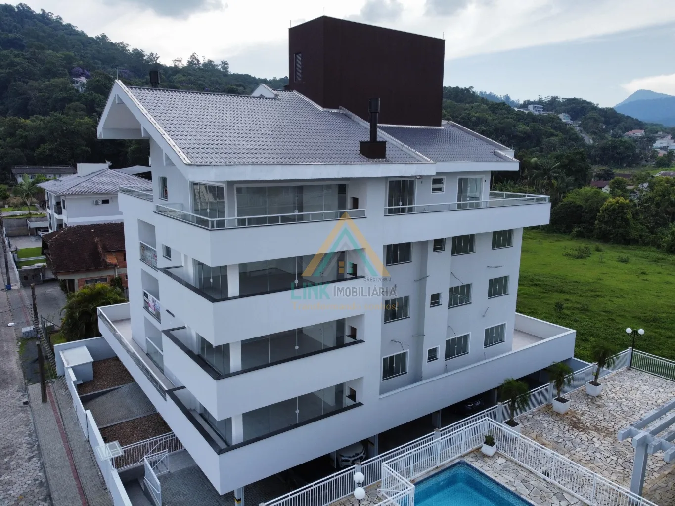 Cobertura no Residencial Ágata Bloco B com 132,67m de Área Privativa, no Centro da cidade de Pomerode. — foto 3