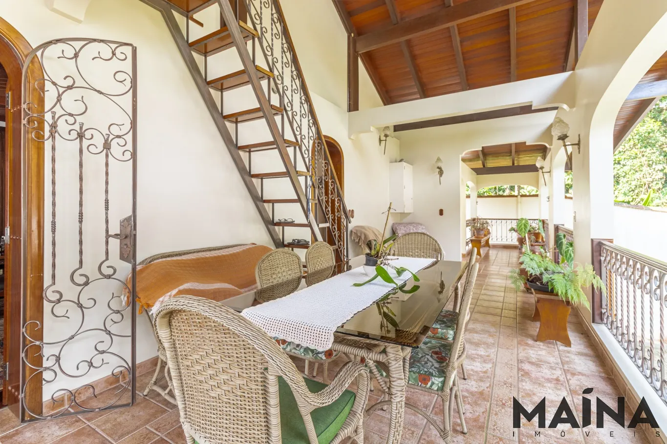 Maravilhosa casa alto padrão a venda localizada no bairro Velha em Blumenau — foto 4