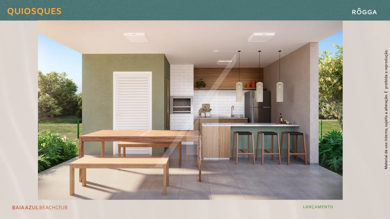 - ABELARDO IMÓVEIS - Localizado em Penha, o Baía Azul está cercado de belas praias, que possuem o certificado internacional de balneabilidade e ações de sustentabilidade e meio ambiente, garantindo assim um excelente local para toda a família. — foto 6