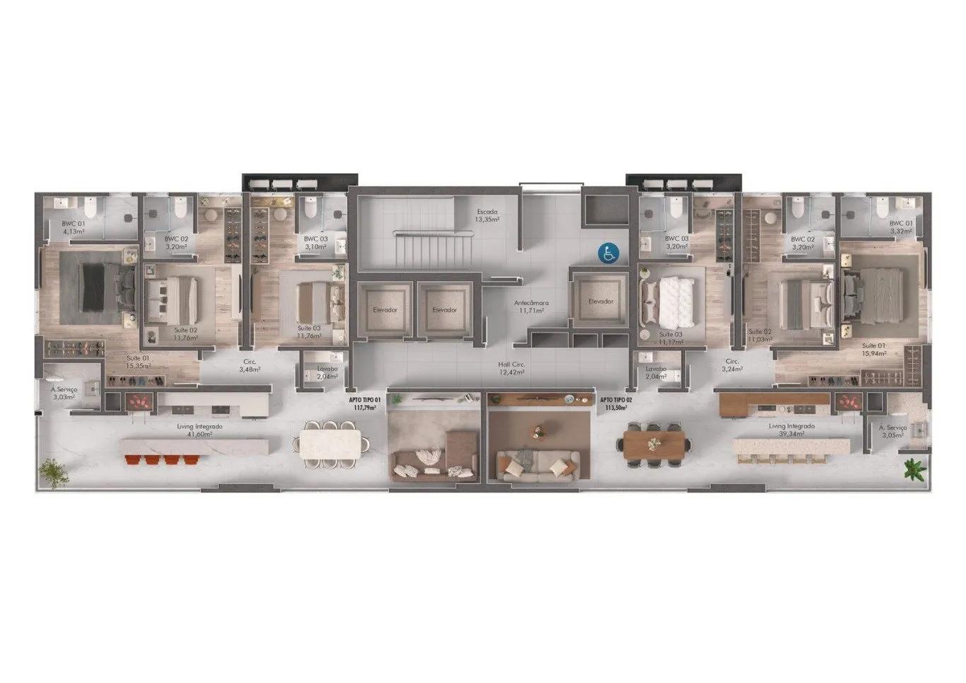 Apartamentos em Porto Belo — foto 3