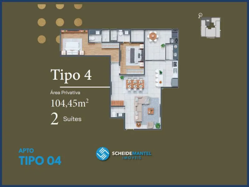 APARTAMENTO NO ITACOLOMI - BALNEÁRIO PIÇARRAS/SC — foto 5