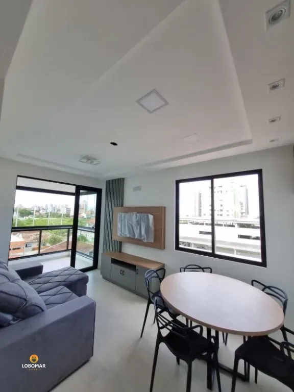 Apartamento mobiliado com 2 dormitórios, à 450m do mar, Itacolomi - Balneário Pi - foto 1