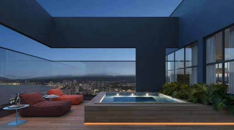 Cobertura no Empreendimento Azzure com 3 suítes, diversas áreas de lazer, no Centro de Baln. Piçarras! — foto 2