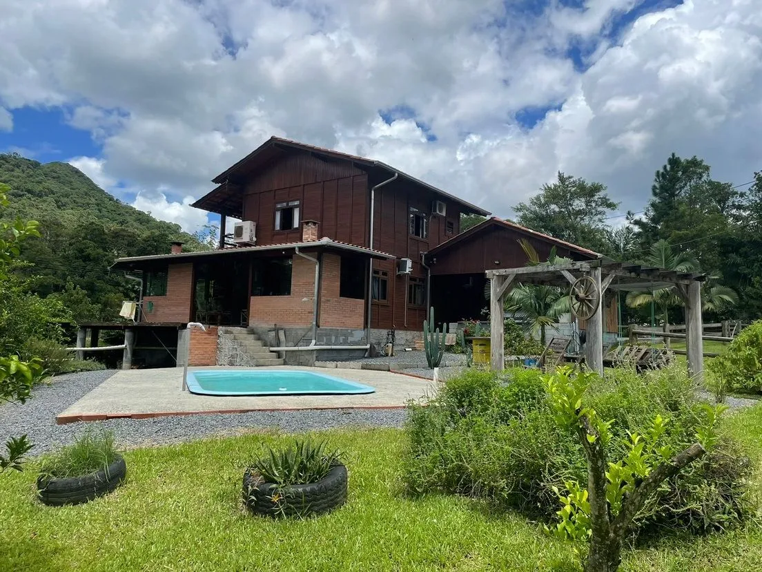 Chácara com 3 dormitórios à venda, 5000 m por R$ 985.000 - Warnow - Indaial/SC — foto 2