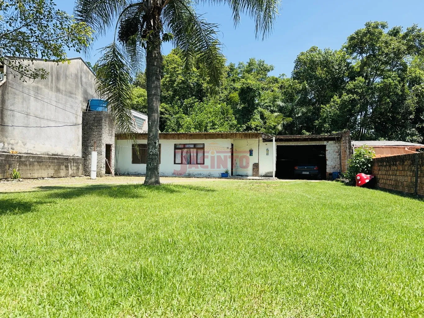 Terreno plano de 362m, com casa alvenaria com 3 quartos, no bairro Itoupavazinha. - foto 1