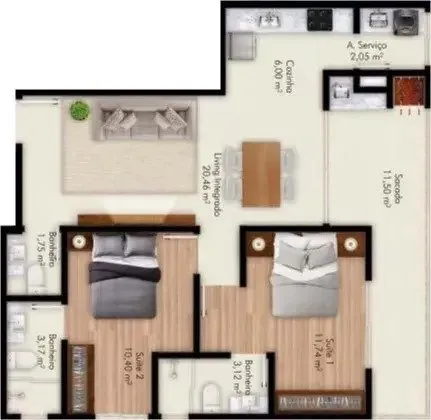 Apartamentos em Porto Belo — foto 3