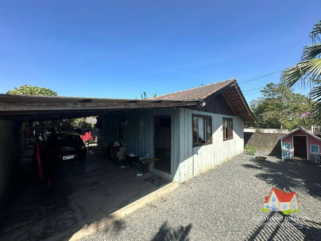 Terreno de Esquina C/Area de 562,00 m2 (Asfaltado e Murado)+ Residencias No Bairro Cubatao! — foto 3