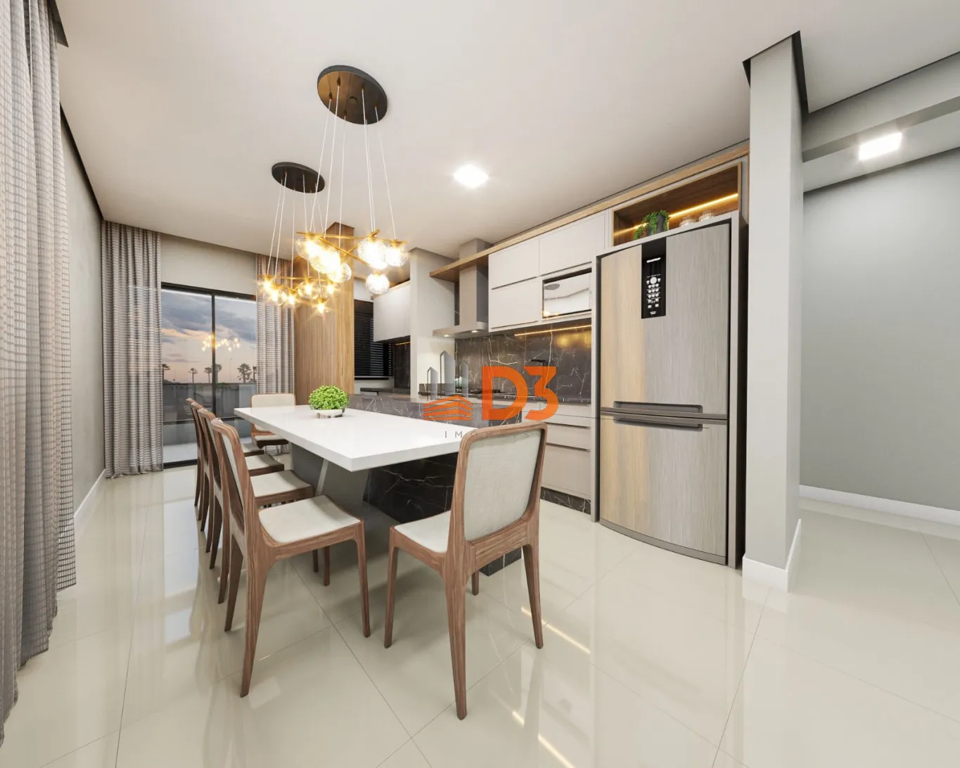 Belíssimo apartamento no centro de Balneário Piçarras/SC - foto 1