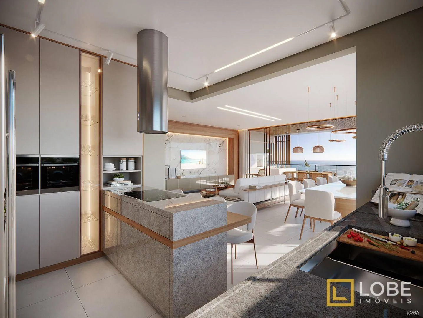 Apartamento com 4 dormitórios à venda com 211m - Centro - Balneário Piçarras/SC — foto 4