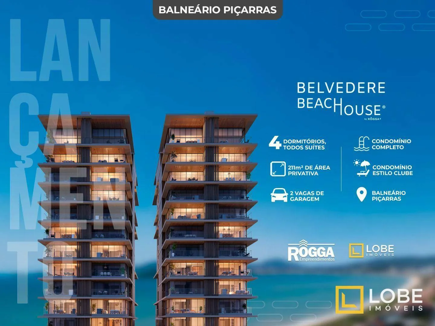 Apartamento com 4 dormitórios à venda com 211m - Centro - Balneário Piçarras/SC — foto 7