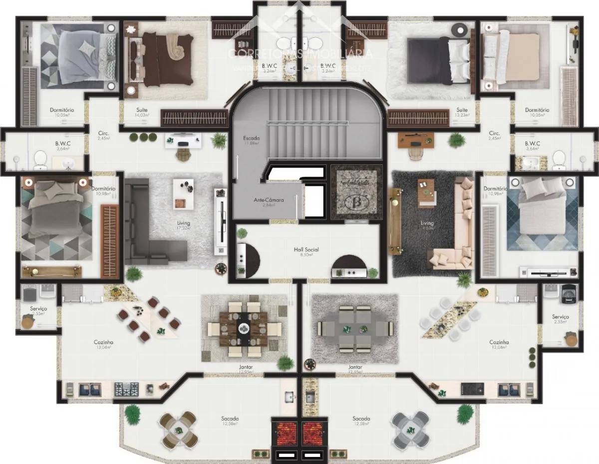 APARTAMENTO, Meia Praia, Itapema - SC — foto 4