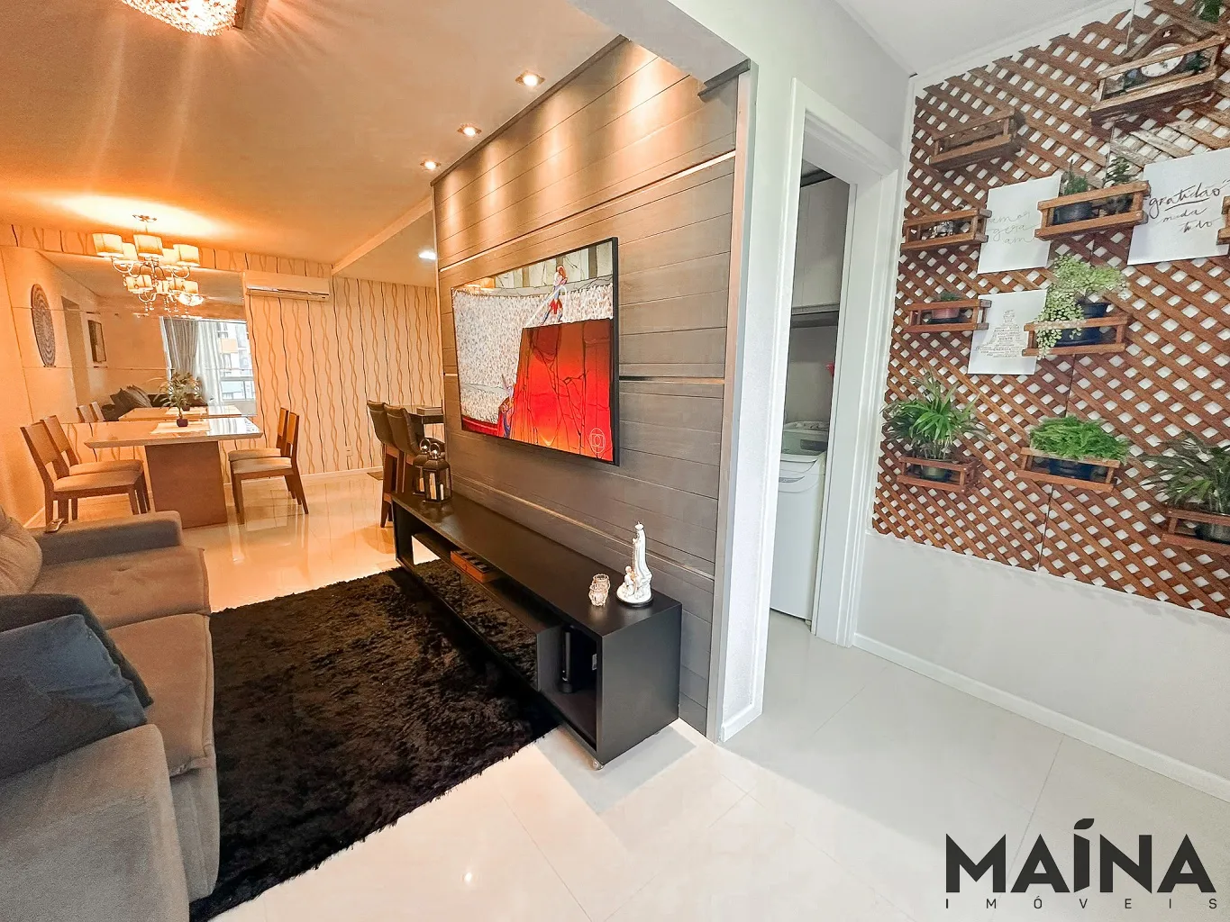 Excelente apartamento mobiliado com 61m na Itoupava Seca, 2 dormitórios sendo 1 suíte por R$630.000 - Blumenau/SC — foto 3