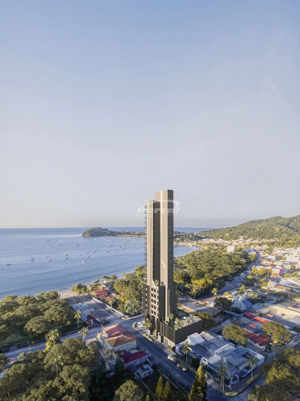Apartamento frente mar, com área de lazer completa a 50m do mar em Penha! (Cód. 18231) — foto 2