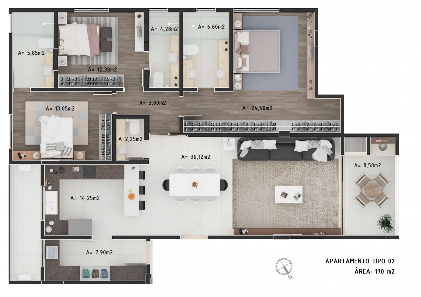 OPORTUNIDADE PARCELAMENTO EM 60X - Conheça agora detalhes do seu imóvel que irá lhe proporcionar qualidade de vida, segurança, bem estar e conforto a venda aqui na Dinâmica Sul imobiliária. — foto 7