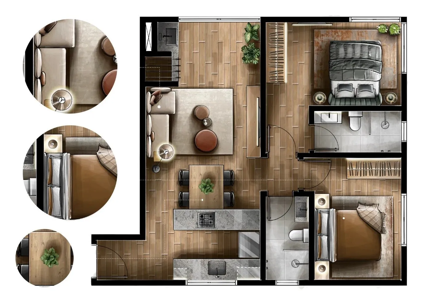 Apartamentos em Porto Belo — foto 2