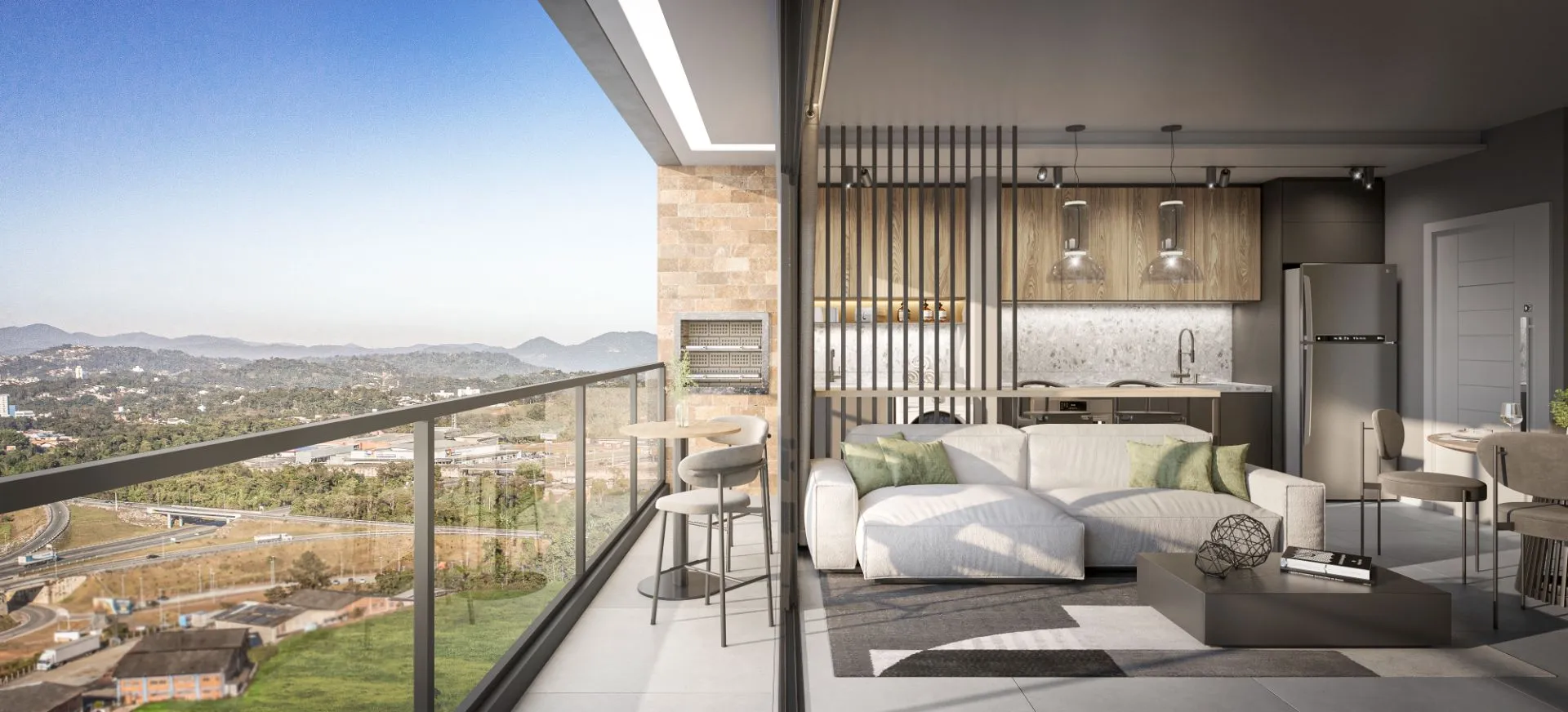 Apartamento com 3 dormitórios à venda no bairro Fidélis em Blumenau/SC — foto 2