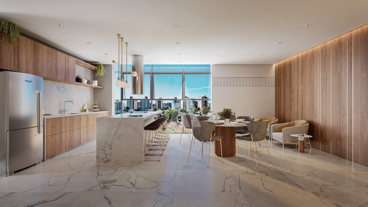 TREVIRI: apartamento na planta com 1 suíte master mais 1 demi-suítes (2 quartos) à venda no Centro de Joinville - SC por R$ 1.198.204,98 - foto 1