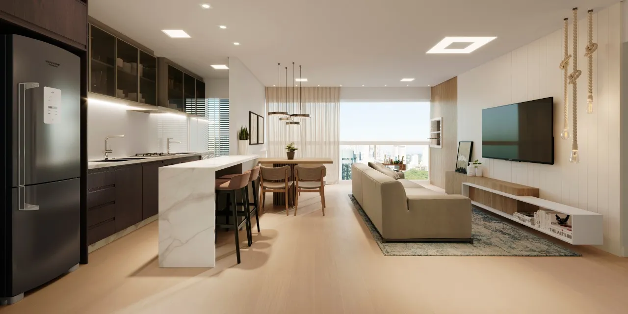 Apartamento com 1 suíte(s) mais 2 quarto(s) à venda no bairro SANTO ANTONIO em JOINVILLE, por R$ 731.296.00. - foto 1