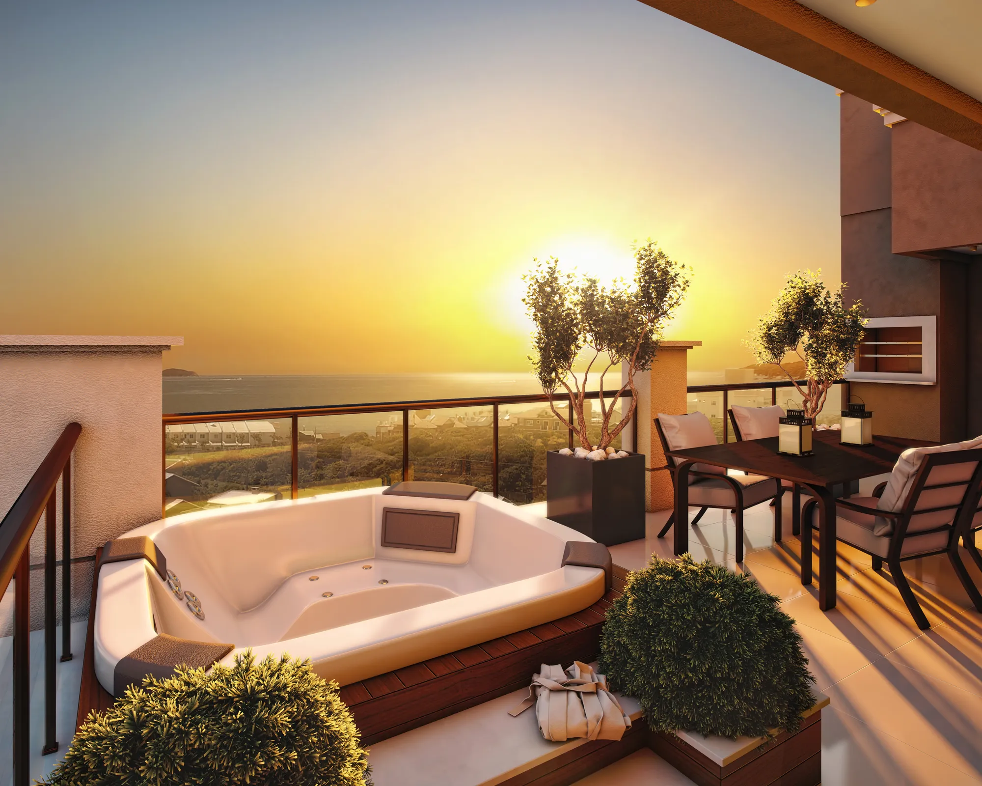 Cobertura duplex alto padrão 3 suítes em Canto Grande - Bombinhas-SC - foto 1