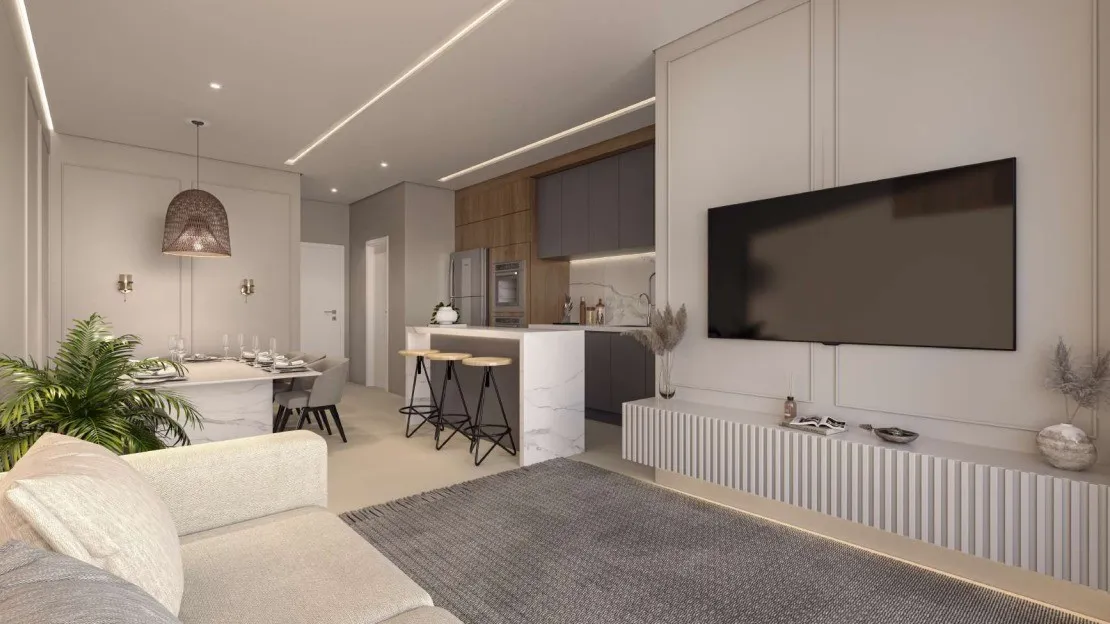 Apartamento com 2 suítes à venda por R$ 876.000,00 - Bairro José Amândio - Bombinhas/SC — foto 2