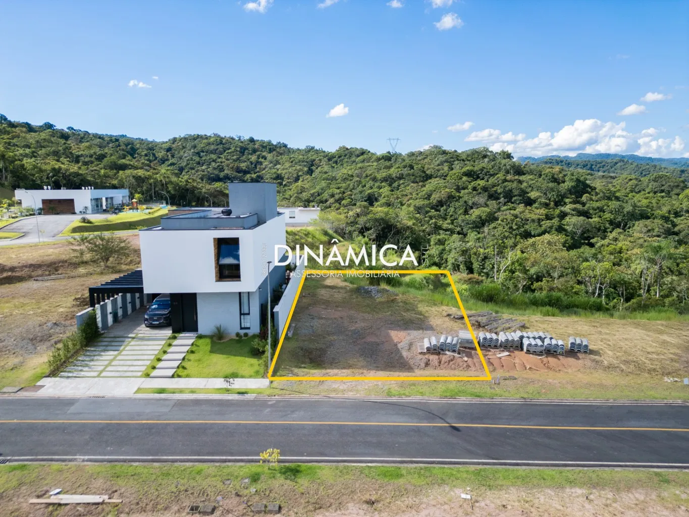 Terreno à venda no Condomínio Parque Paysage Privilége Condomínio Parque no bairro Ponta Aguda em Blumenau! — foto 2